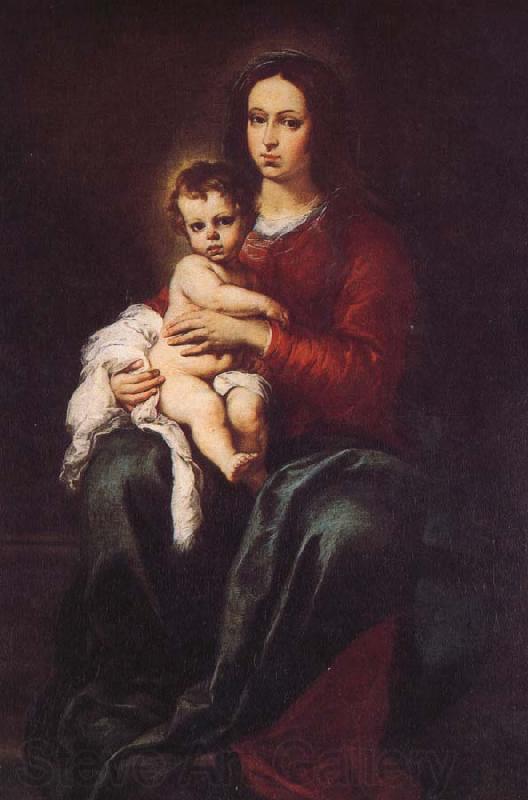 Bartolome Esteban Murillo Virgin and the Son France oil painting art